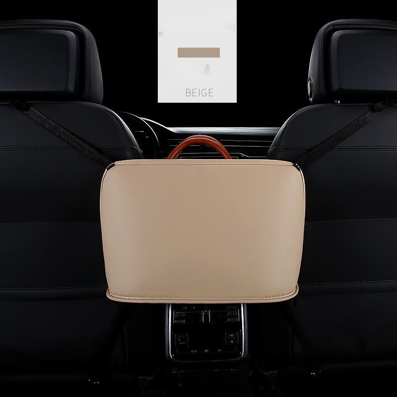 Bolsa de coche mejorada de cuero