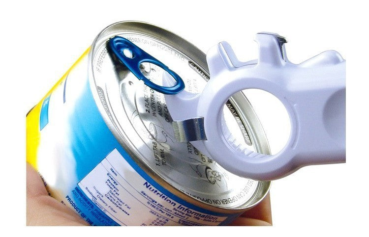 Ouvre-boîte universel à 6 voies pour ouvrir le pot, bouteille de vin, cuisine, pratique, polyvalent, toutes les tailles en un seul outil