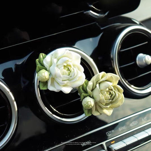 Salida de aire sólido del perfume del coche del jazmín