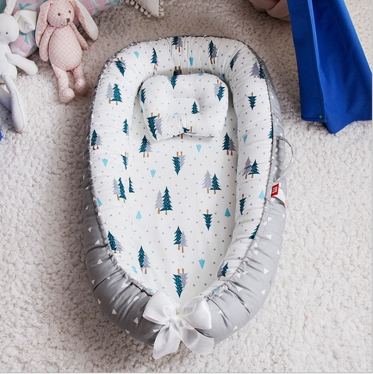 Cama de cuna de algodón