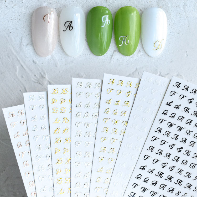 Nouvel autocollant de soin des ongles dorés pour femmes
