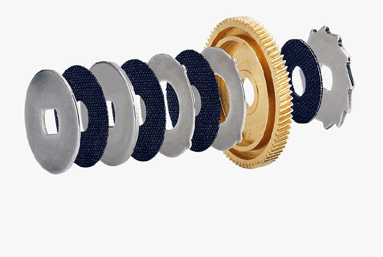 Carrete de pesca de metal magnético Luya