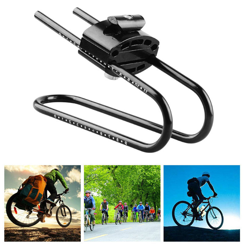 Compatible avec Apple, UpperX bicicleta choques primavera acero bicicleta Dispositivo de suspension para MTB Mountain Road Bike amortiguador ciclismo Accesorios