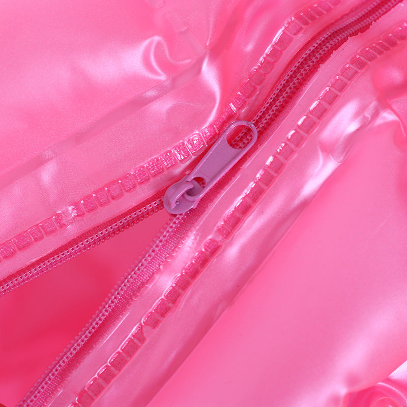 Mochila linda inflable de PVC de gran capacidad