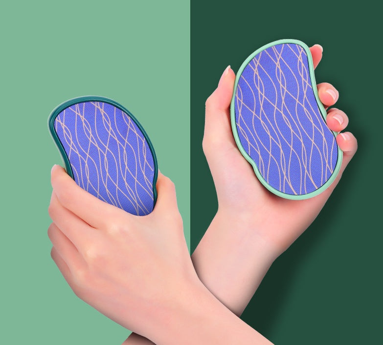 Crystal Hair Remover Nano Depiladora Herramienta de depilación exfoliante cómoda y suave Dispositivo de depilación para el hogar Dispositivo de depilación de cristal