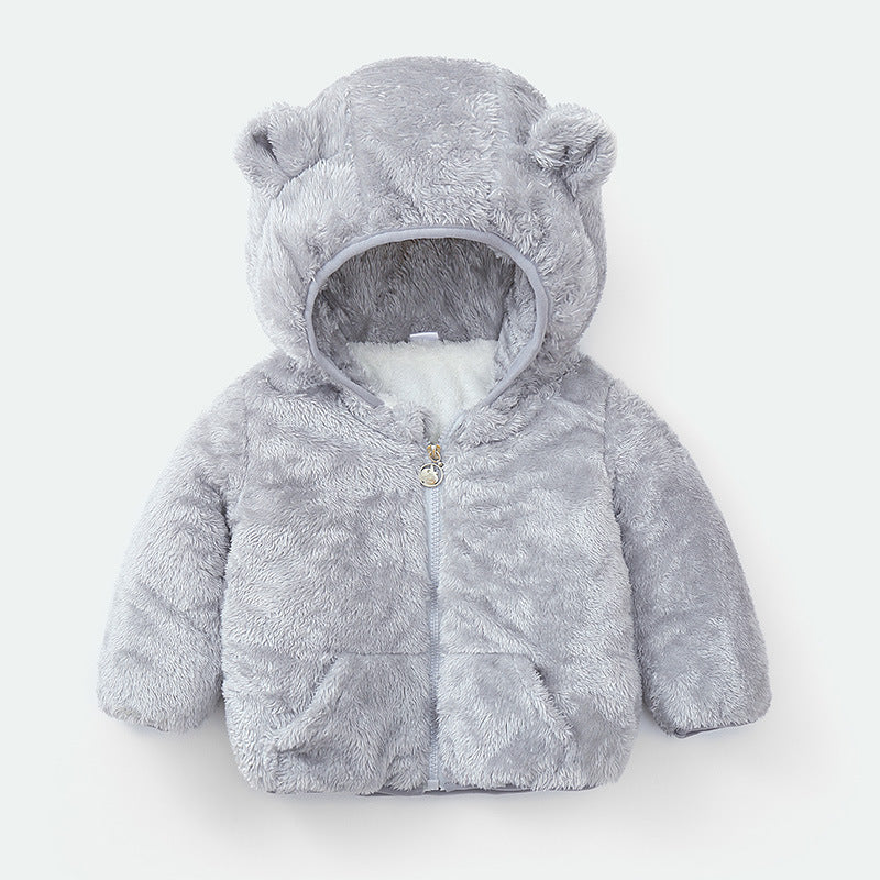 Nouvelle veste d'hiver rembourrée pour bébé, veste en coton