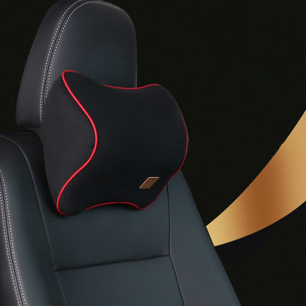 Car Memory Foam Headrest Lumbar Cushion Set