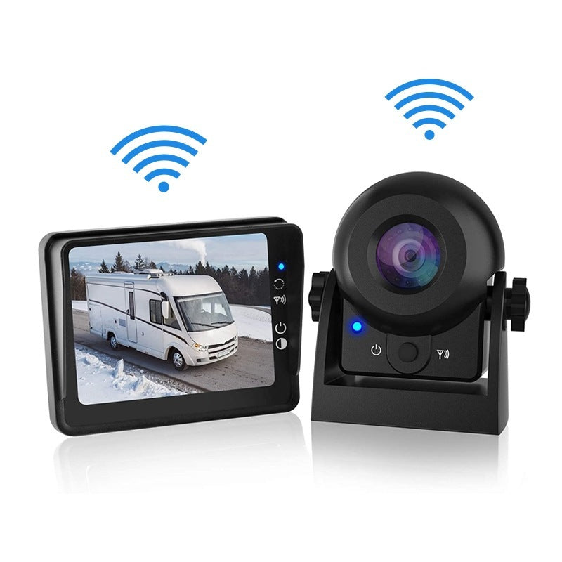 Cámara de marcha atrás externa para coche Cámara para coche HD visión nocturna infrarroja inalámbrica vista trasera