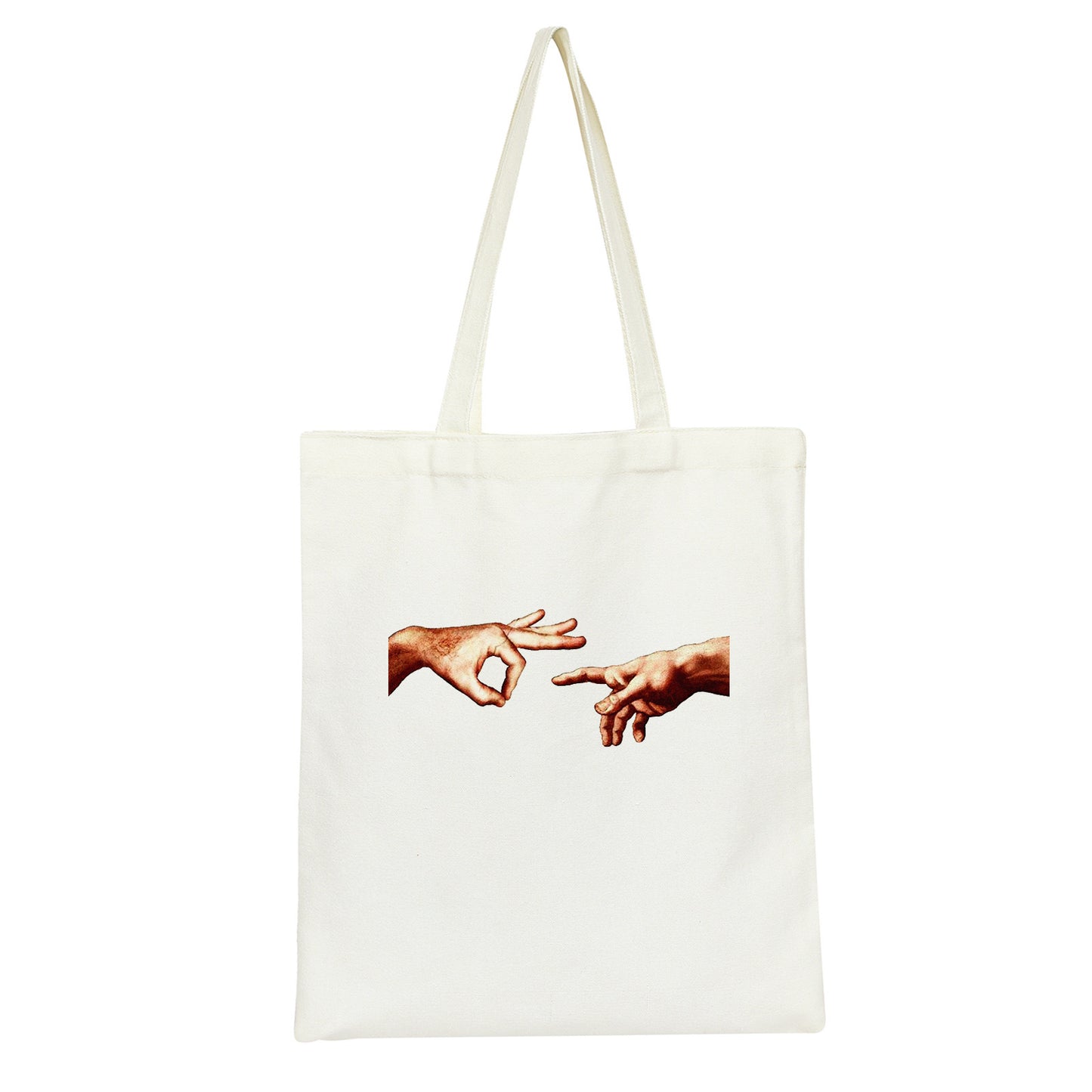 Retro Printed Oil Painting Single Shoulder Canvas Bag