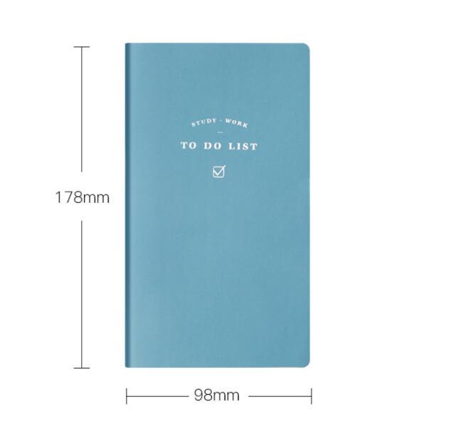 Carnet Todolist portable de style simple créatif