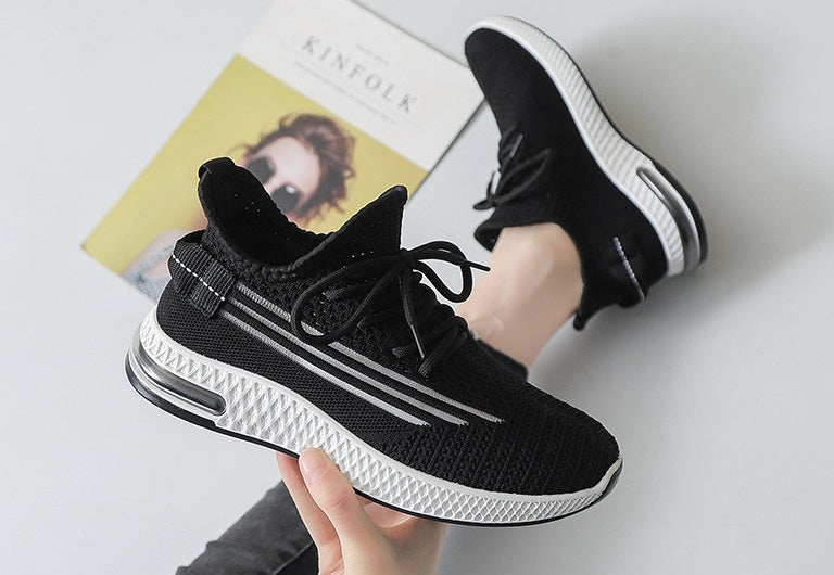 Zapatos de viaje casuales para mujeres embarazadas suela suave todo fósforo