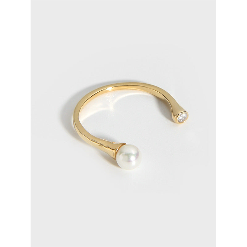 Zircon Guan S925 Sterling SilverFemale Ring
