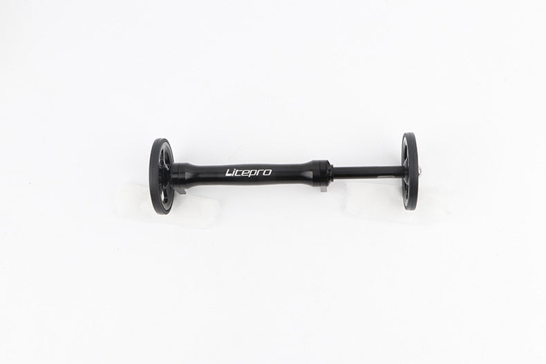 Petit vélo pliant en tissu modifié en alliage d'aluminium tige d'extension de roue facile Litepro tige télescopique roue facile