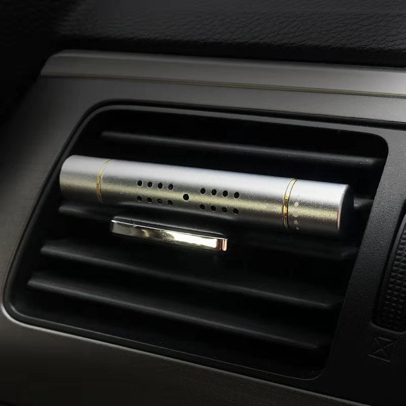 Creative Metal Car With Aromatherapy Clip Solid