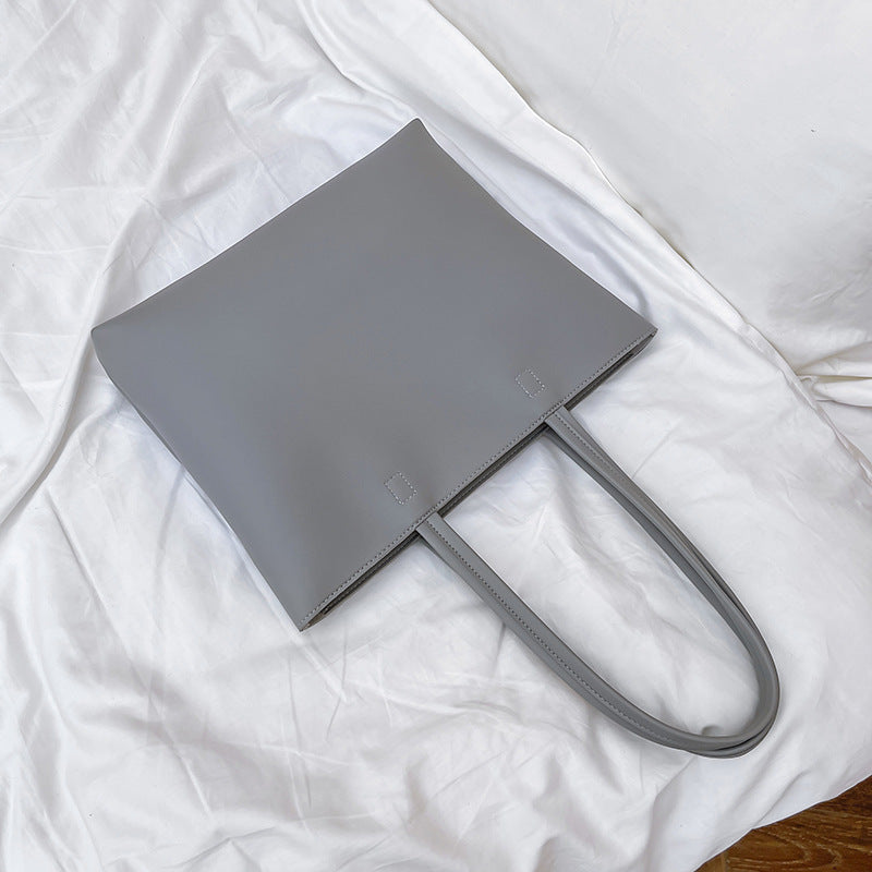 Fourre-tout grande capacité Simple grand sac sac à bandoulière Portable de banlieue
