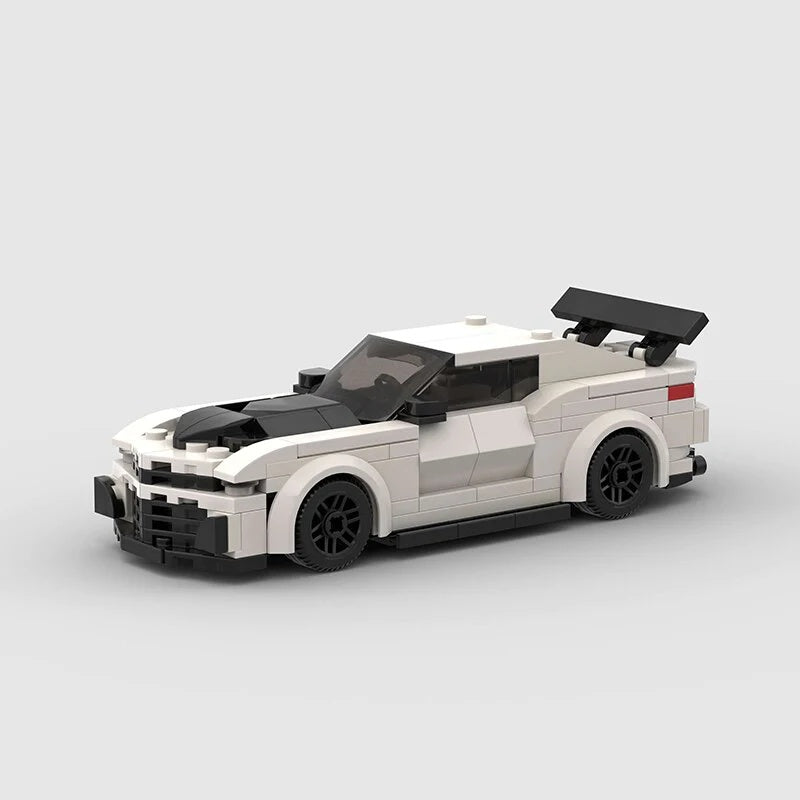 Jouets pour enfants, modèle de voiture de sport et blocs de construction à petites particules, jouets éducatifs MOC