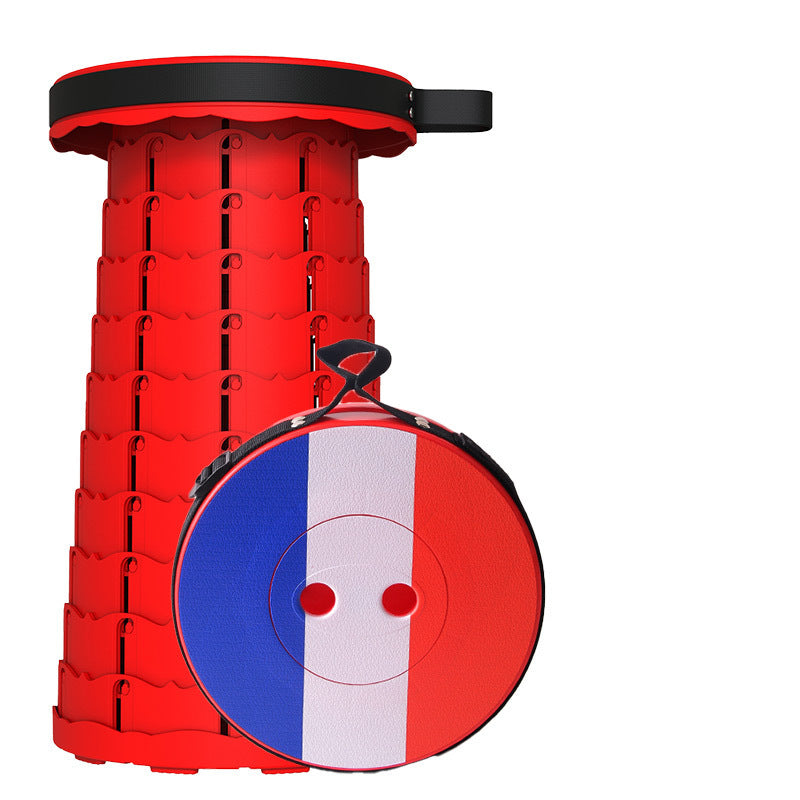Tabouret pliant et rétractable
