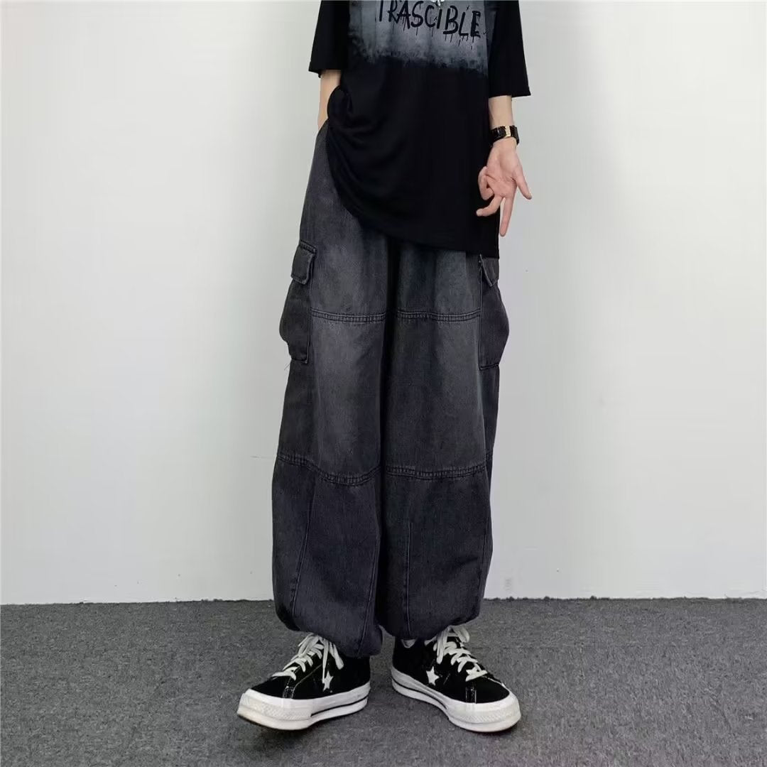 Men's Jeans Couple Trendy Brand Trousers