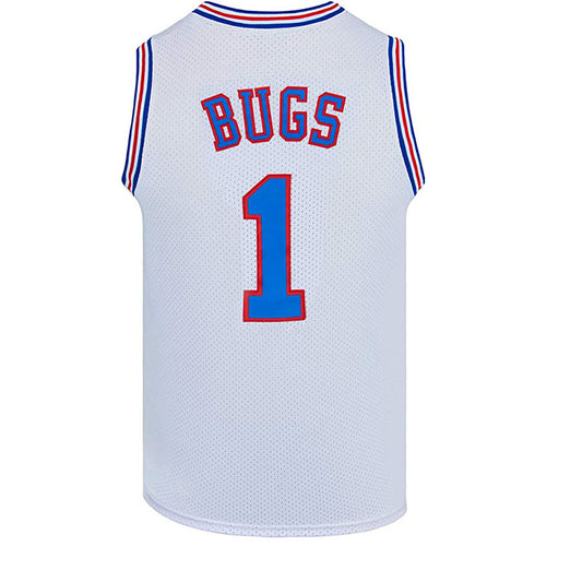 Ropa de baloncesto retro con bordado de camiseta de película espacial