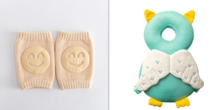 Chaussettes d'été en éponge pour bébé, genouillères rampantes pour tout-petits