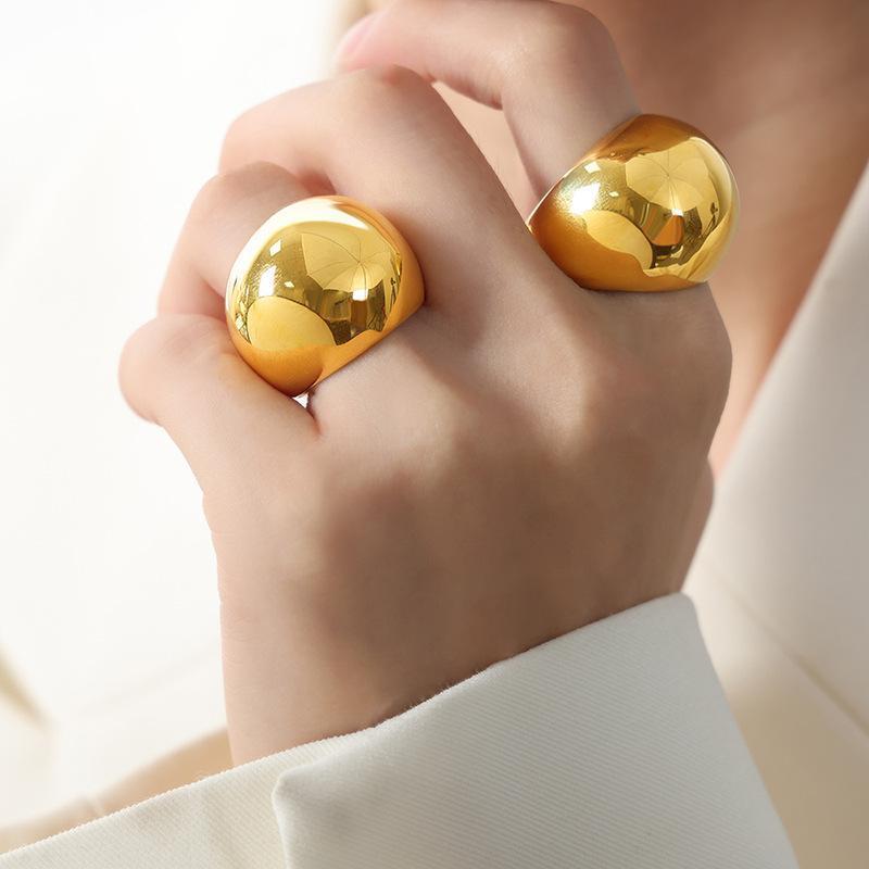 Women's Retro Titanium Steel Ring