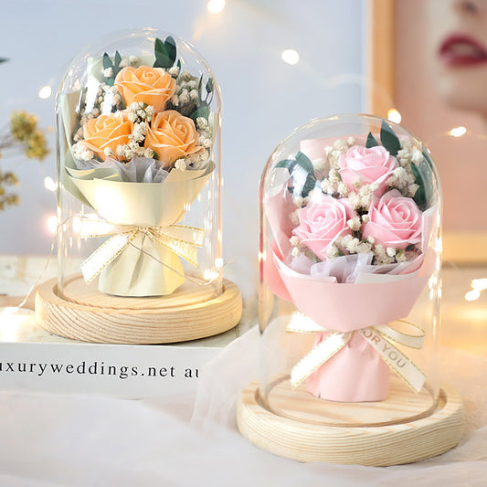 Bouquet Verre Couverture Cadeau De Noël