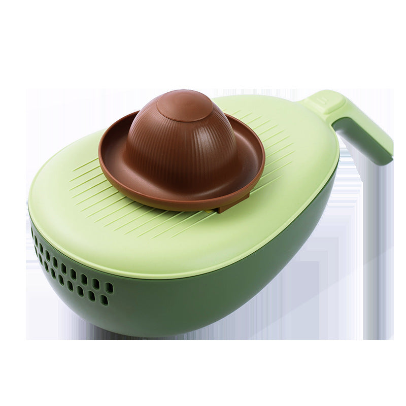 Artefacto para cortar verduras, rallador rallado de patatas, rebanador, cocina casera, pepino rábano rallado grueso multifuncional