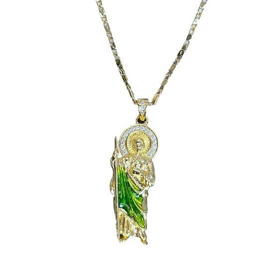 Collier religieux St Jude à la mode