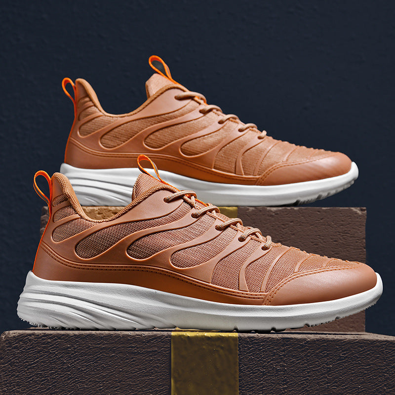 Zapatos para correr transpirables de malla para deportes al aire libre para hombres