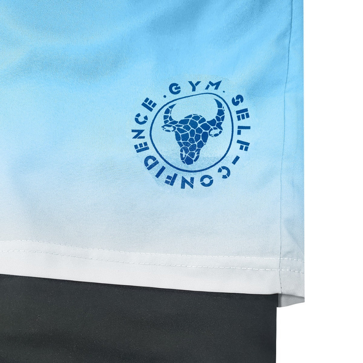 3D Digital Printing Men's Double Layer Quick-drying Knee Length Pants