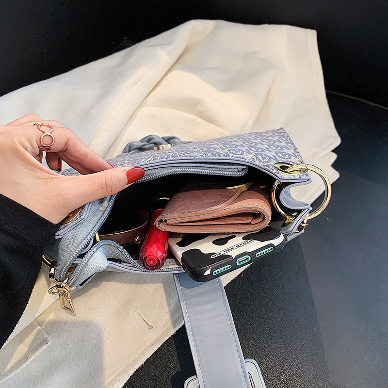 Nouveau petit sac carré à bandoulière assorti