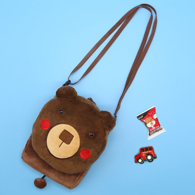 Bolso bandolera para niños de dibujos animados lindo