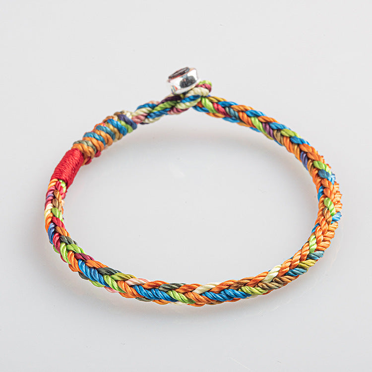 Bracelet coloré du festival des bateaux-dragons en corde porte-bonheur