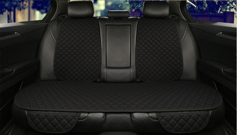 Protector de funda de asiento de coche de lino