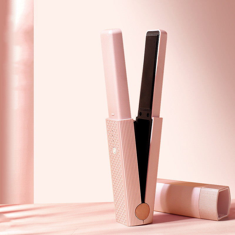 Peine portátil para alisar el cabello, férula para rizar el cabello