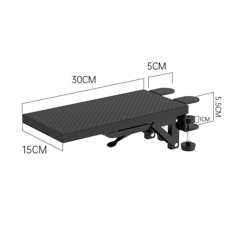 Support de main d'ordinateur, support de poignet de tapis de souris de Table, support de bras sans poinçon