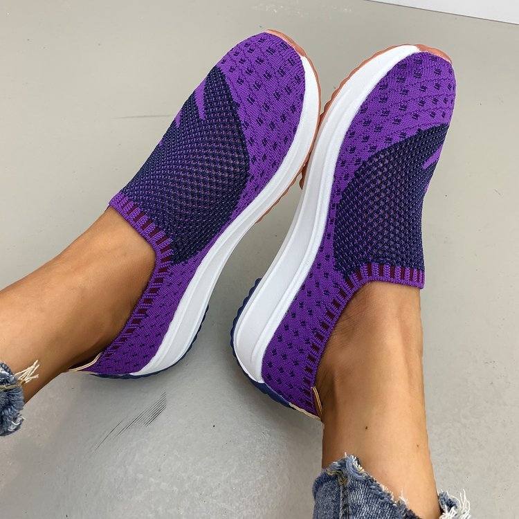 Chaussures respirantes Flyknit Baskets compensées