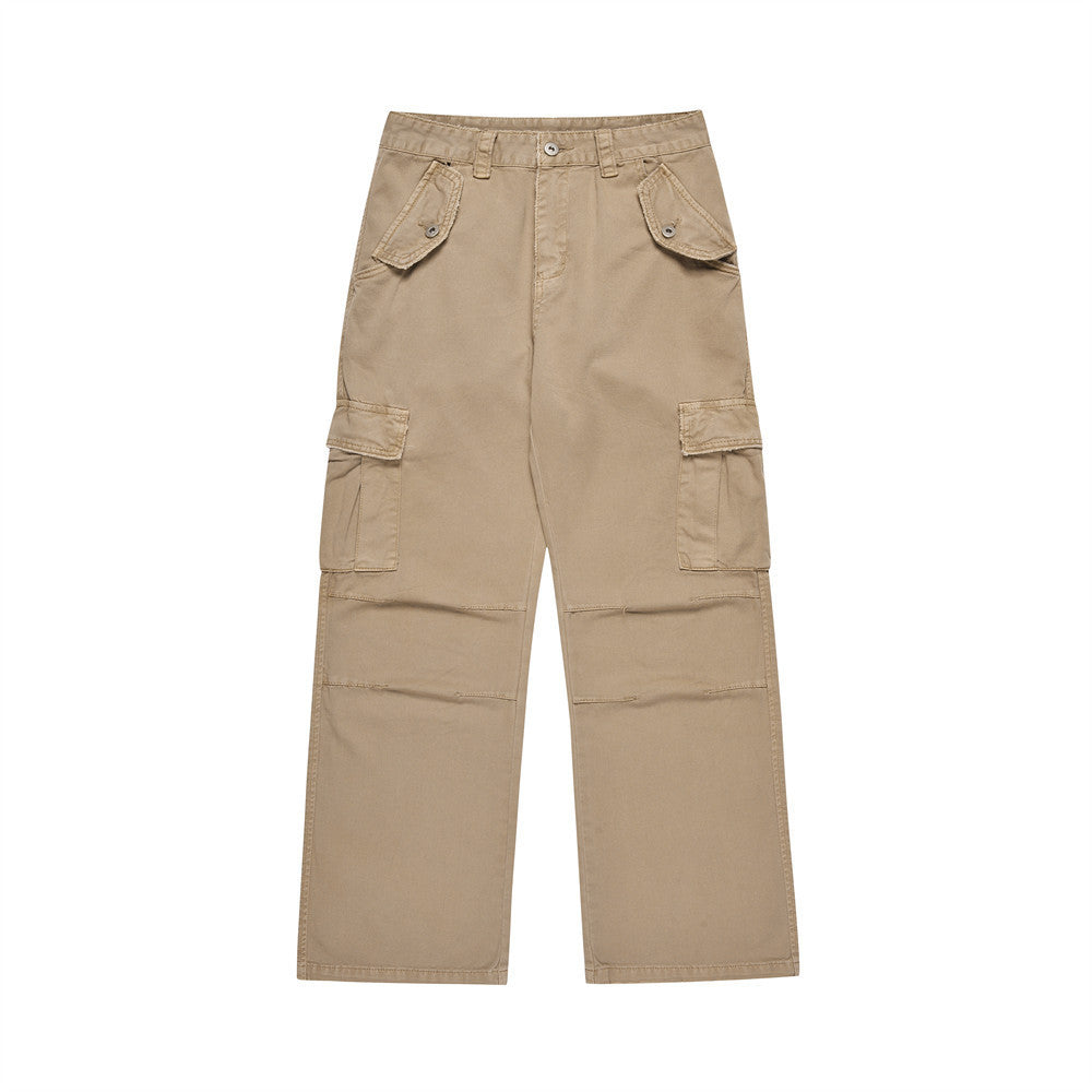 Fashion Work Clothes Casual Men's Wide-leg Pants