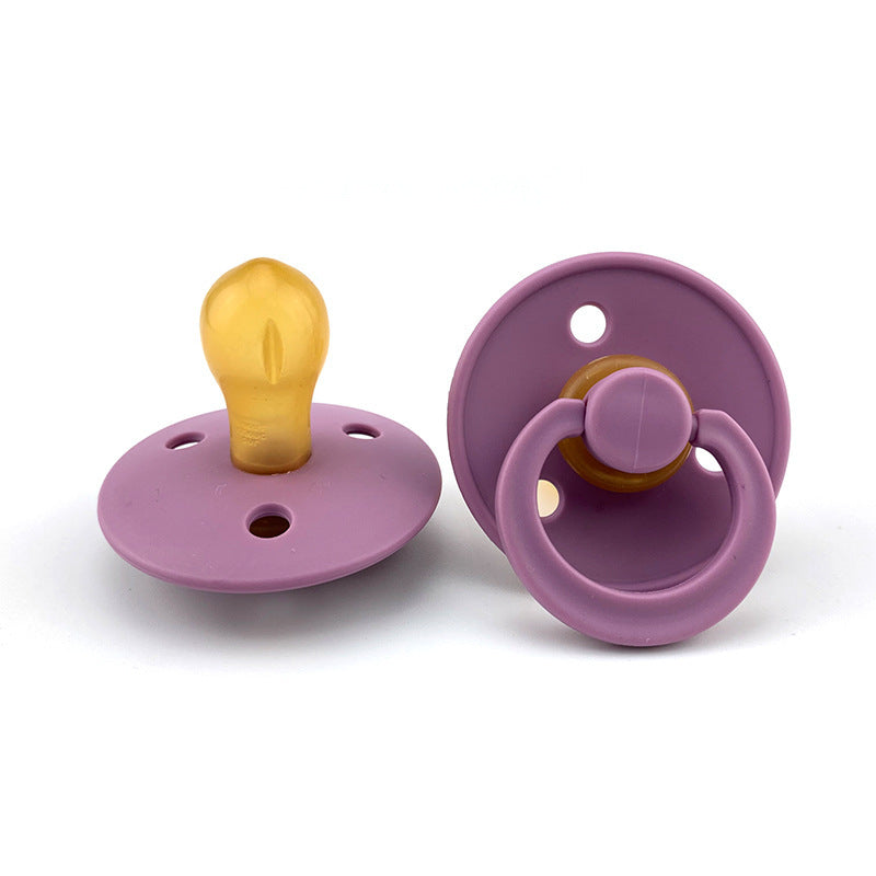 Chupete de látex Natural, edredón súper suave para bebé recién nacido, artefacto para mama, chupete de goma simulado para bebé