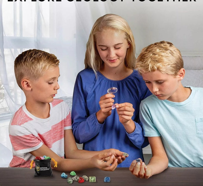 Coffret cadeau vert de minerai de grille de 24 grilles transfrontalières de commerce extérieur
