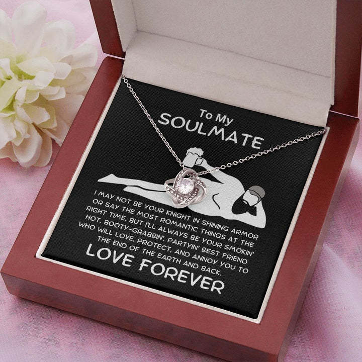 Collier avec pendentif trèfle à quatre feuilles, cœur d'éternité, Design creux