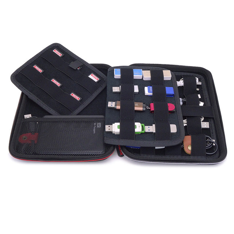 Bolsa de almacenamiento con bloqueo de cifrado, tarjeta bancaria, tarjeta SD, gran capacidad, U Shield Scrambler