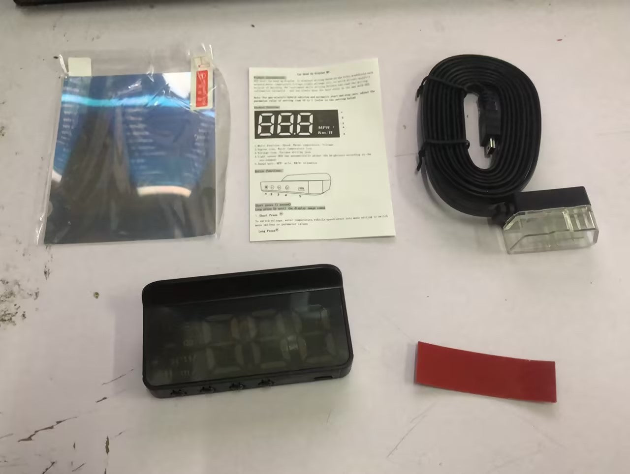 M3 Car OBD2 GPS Head-Up Display Pantalla de proyector HUD para automóvil