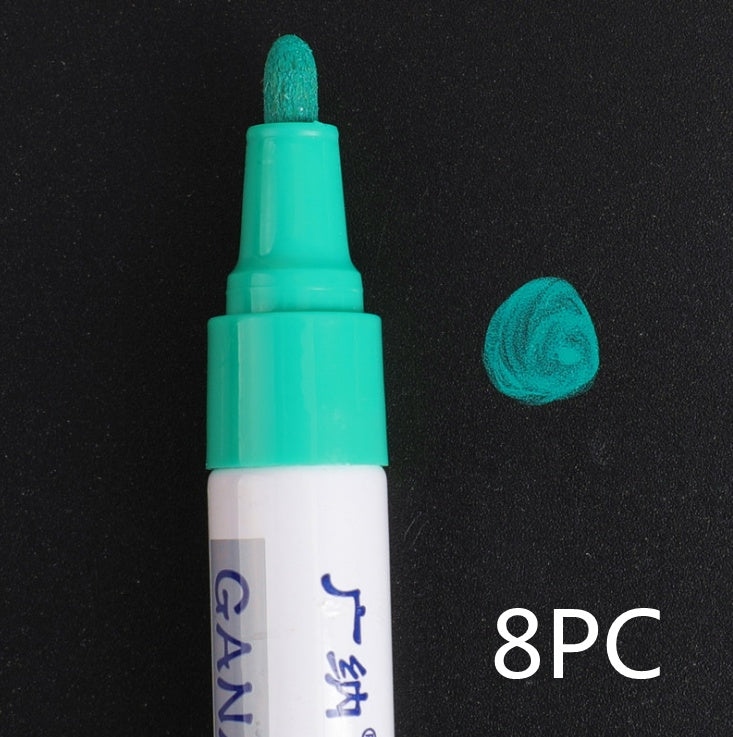 Stylo étanche coloré, bande de roulement de pneu de voiture, peinture permanente en métal CD