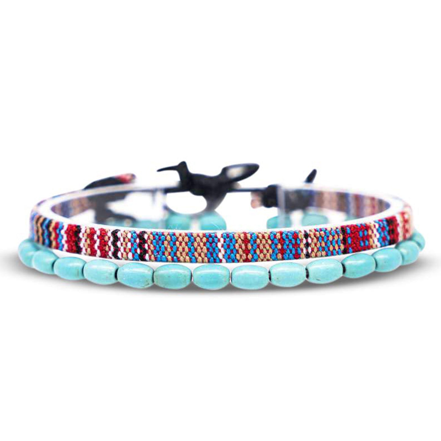 Bohemian Bracelet Suit Cotton And Linen Woven Bracelet