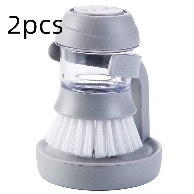 Brosse à vaisselle et à laver les casseroles avec savon liquide pour la vaisselle
