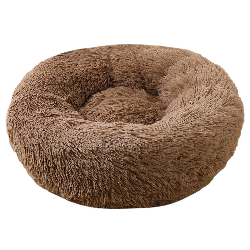 Cathouse Doghouse Grands, Moyens et Petits Chiens Chaud en Peluche Ronde Lit pour Animaux de Compagnie Lit pour Chien Lit pour Chat Lit pour Chien