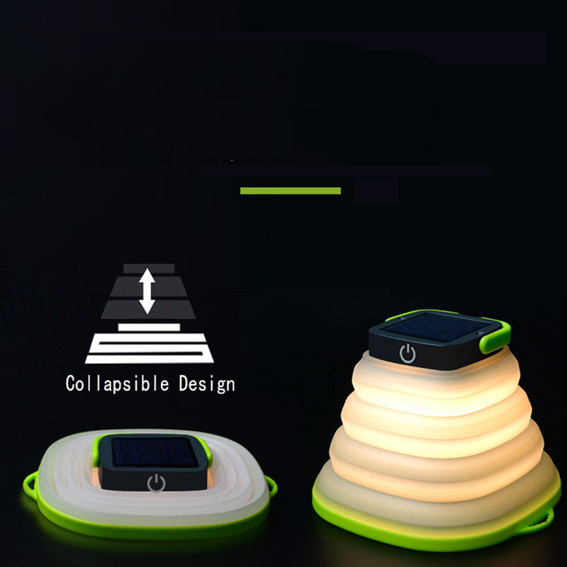 Luz LED telescópica portátil multifuncional impermeable para tienda de campaña al aire libre