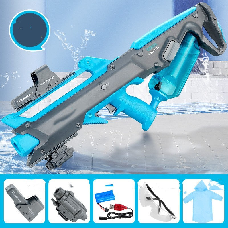 Pistolet à eau électrique continu pour pulvérisation d'eau pour enfants