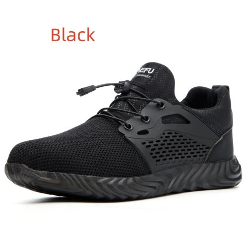 Chaussures de sécurité anti-écrasement et anti-crevaison avec embout en acier isolé pour électricien léger